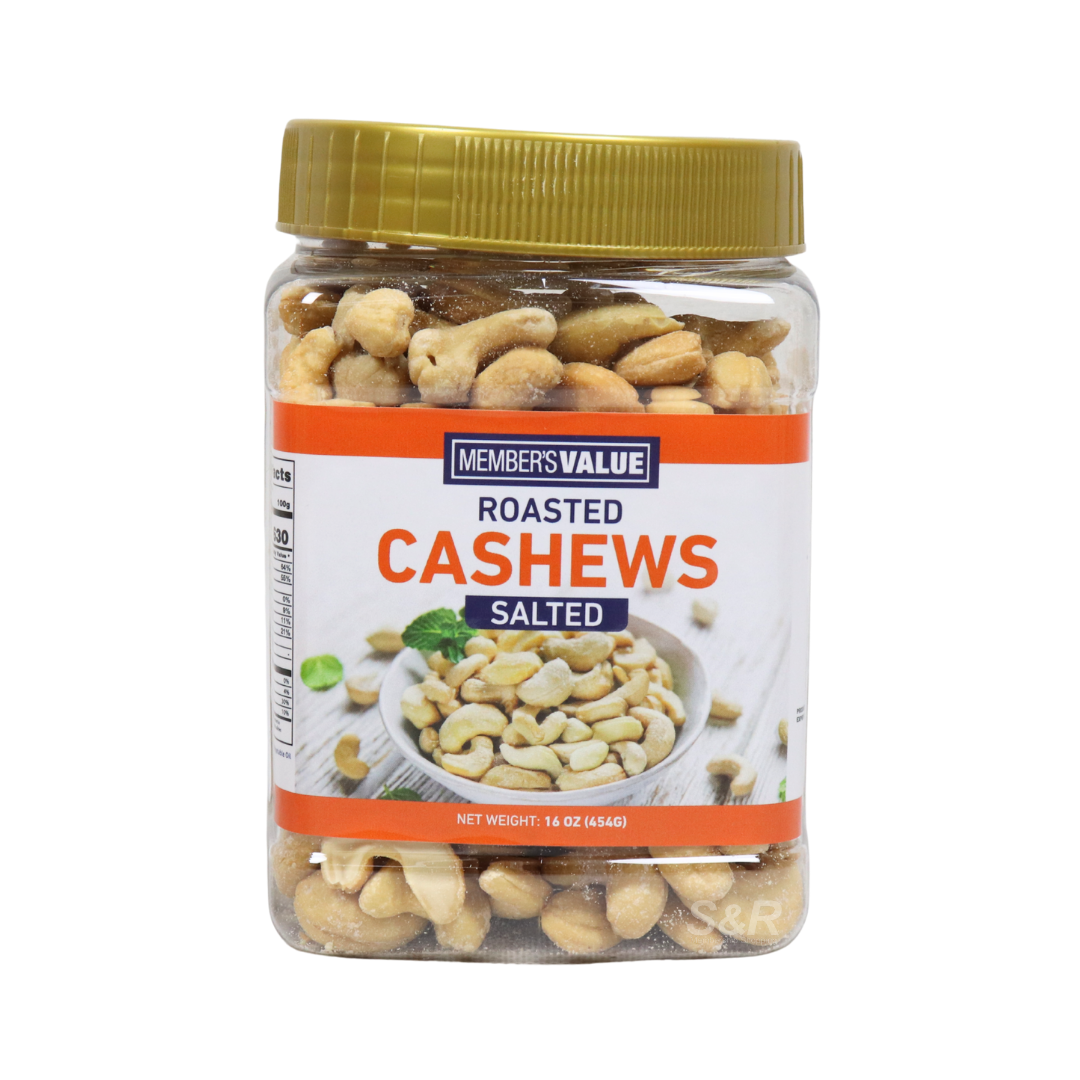 Member's Value Salted Roasted Cashews 454g
